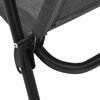 vidaXL Klappbare Gartenst&uuml;hle 8 Stk. Graumeliert Stahl und Textilene