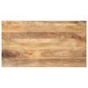 vidaXL Tischplatte 110x70x3,8 cm Rechteckig Massivholz Mango