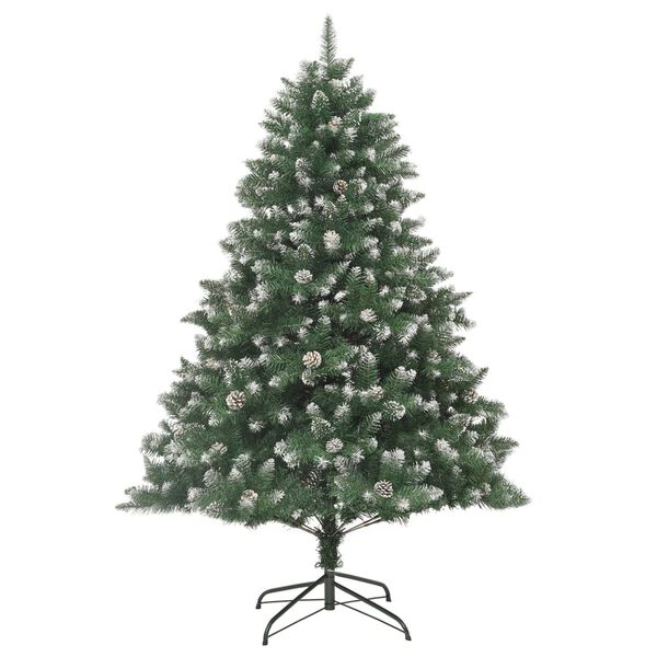 vidaXL Künstlicher Weihnachtsbaum mit Ständer 180 cm PVC