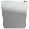 vidaXL Pflanzk&uuml;bel 2 Stk. 50x50x50 cm Verzinkter Stahl