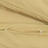vidaXL Bettw&auml;sche-Set Taupe 260x240 cm Leichte Mikrofaser
