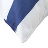 vidaXL Palettenkissen 3 Stk. Blau & Wei&szlig; Gestreift Oxford-Gewebe