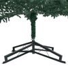 vidaXL K&uuml;nstlicher vorbeleuchteter Weihnachtsbaum mit Kugelset 500 cm