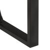 vidaXL Bartisch 60x55x110 cm Massives Raues Mangoholz