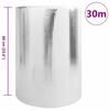 vidaXL Heizk&ouml;rper-Reflektorfolie Silber 30 x 0,6 m Polyethylen