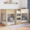 vidaXL Bodenbettrahmen Sonoma 71,5 x 190 cm Holzwerkstoff