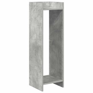 vidaXL Pflanzenst&auml;nder Betongrau 30 x 30 x 100 cm Holzwerkstoff
