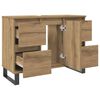 vidaXL Waschbeckenunterschrank Artisan-Eiche 80x33x60 cm Holzwerkstoff