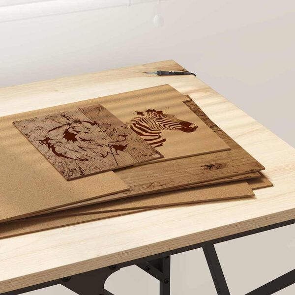 vidaXL Dekoplatten 12 pcs Altholz 30 x 42 x 0.3 cm Holzwerkstoff