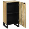 vidaXL Sideboard Braun 40 x 33 x 75 cm massives Mangoholz