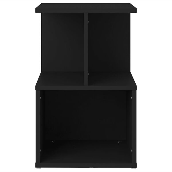 vidaXL Nachttisch Schwarz 35x35x55 cm Holzwerkstoff