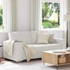 vidaXL Sofa Wei&szlig; 180 x 78 x 84 cm Stoff