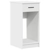 vidaXL Computerschrank mit Schublade Wei&szlig; 35x45x77 cm