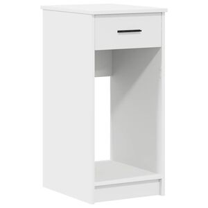 vidaXL Computerschrank mit Schublade Wei&szlig; 35x45x77 cm