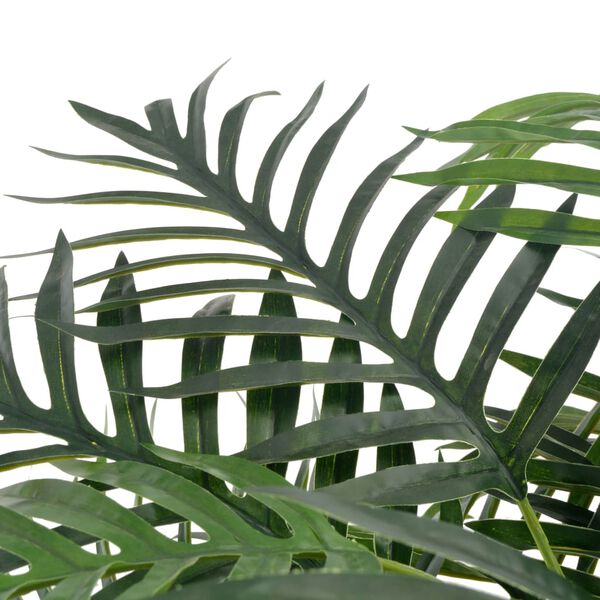 vidaXL K&uuml;nstliche Pflanze Palme mit Topf Gr&uuml;n 165 cm