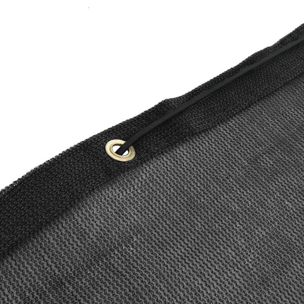 vidaXL Containernetz HDPE 3,5 x 8 m Schwarz