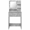 vidaXL Schlafzimmer-Frisiertische Beton Grau 80 x 39,6 x 135 cm