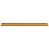 vidaXL Wandregal mit Regal 4 pcs Beige 80 x 9 x 3 cm Holzwerkstoff