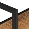 vidaXL Wandregal 60x20x60 cm Raues Mangoholz