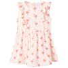 Kinderkleid mit R&uuml;schen Zartrosa 104