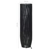 vidaXL Stehleuchte Weide Schwarz 52 cm E27
