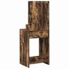 vidaXL Schminktisch Ger&auml;ucherte Eiche 50 x 41 x 135 cm Holzwerkstoff