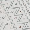 vidaXL Teppich Beige und Blau 100x200 cm Baumwolle