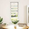 vidaXL Doppelrollo Marmorbeige 40x100 cm Stoffbreite 35,9 cm Polyester