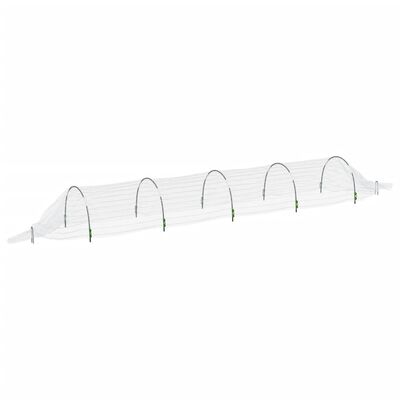 vidaXL Netztunnel 1,5x5 m Fiberglas und PP