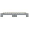 vidaXL Tagesbett Ausziehbar Hellgrau 100x200 cm Stoff