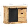 vidaXL Sideboard 80 x 30 x 60 cm Massivholz Mango