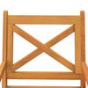 vidaXL Garten-Essst&uuml;hle 3 Stk. Massivholz Akazie