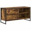vidaXL TV-Schr&auml;nk 100 x 36 x 49,5 cm R&auml;uchereiche Holzwerkstoff