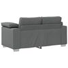 vidaXL Sofa Dunkelgrau 160 x 77 x 82 cm Stoff