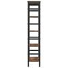 vidaXL B&uuml;cherregal Ger&auml;ucherte Eiche 60 x 29,5 x 149 cm Holzwerkstoff