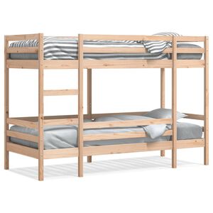 vidaXL Etagenbett ohne Matratze 90x190 cm Massivholz Kiefer