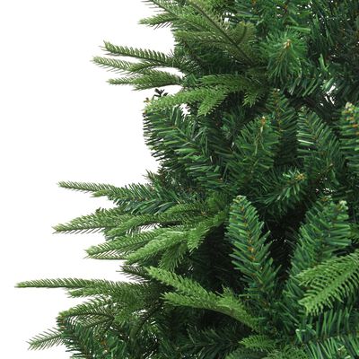vidaXL Künstlicher Weihnachtsbaum Grün 240 cm PVC PE