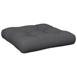 vidaXL Palettenkissen Anthrazit 50x50x12 cm Stoff
