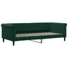 vidaXL Tagesbett mit Matratze Dunkelgr&uuml;n 90x200 cm Samt
