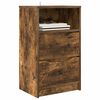 vidaXL Nachttische 2 pcs Ger&auml;ucherte Eiche 40 x 30 x 467 cm