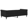 vidaXL Tagesbett Schwarz 90x200 cm Samt