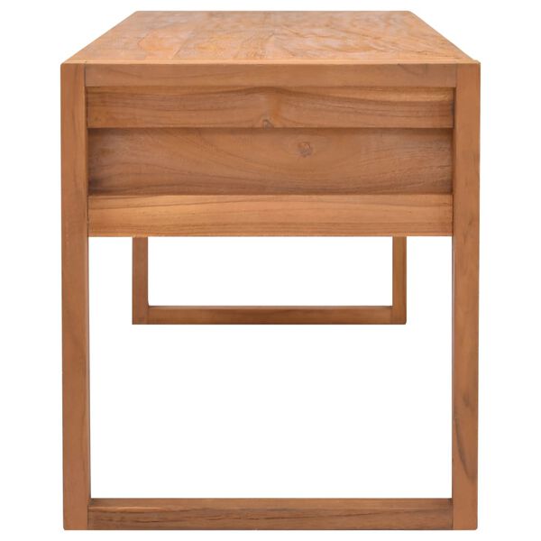 vidaXL TV-Schrank 120x40x45 cm Massivholz Teak