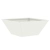vidaXL Garten-Pflanzgef&auml;&szlig; 5 pcs Wei&szlig; 35 x 35 x 15 cm