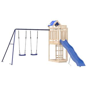 vidaXL Spielturm Massivholz Kiefer