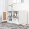 vidaXL Sideboard Wei&szlig; 120x30,5x70 cm Holzwerkstoff