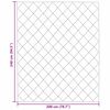 vidaXL Winterbettdecke Schwarz und Anthrazit 240 x 200 cm Mikrofaser