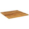 vidaXL Tischplatte 80x80x2,5 cm Quadratisch Massivholz Mango