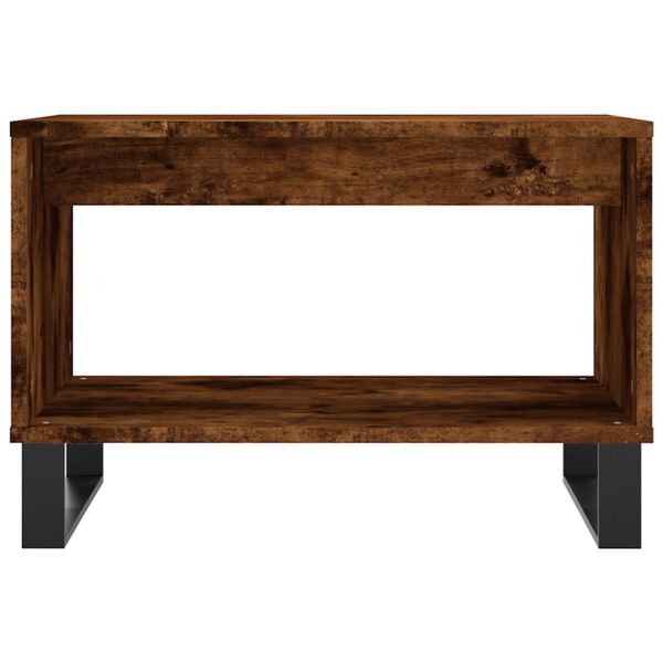 vidaXL Couchtisch R&auml;uchereiche 60x50x40 cm Holzwerkstoff