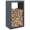 vidaXL Brennholzregal Anthrazit 60x40x100 cm Stahl