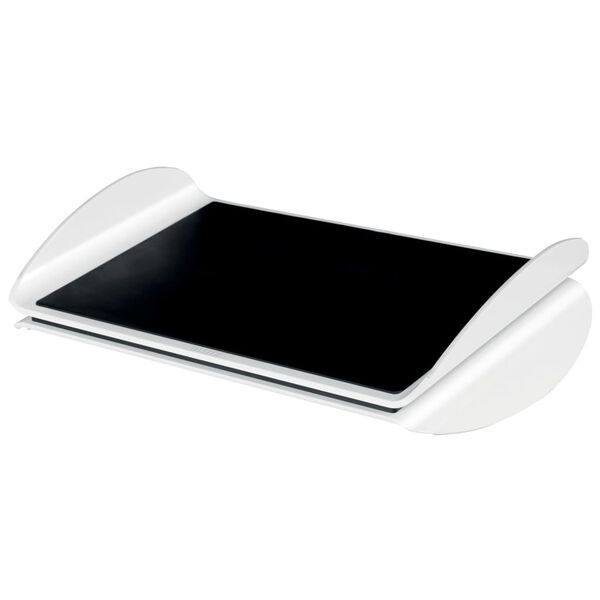 Leitz Fu&szlig;st&uuml;tze Ergo WOW Ergonomisch Verstellbar Schwarz und Wei&szlig;